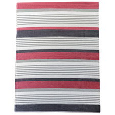 Stripes Power-Loomed Outdoor Rug