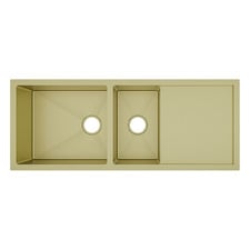 Hanes 1160mm Undermount 1 & &frac12; Stainless Steel Kitchen Sink with Drainer