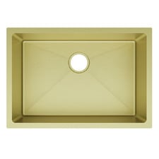 Hanes 650mm Undermount Single Stainless Steel Kitchen Sink