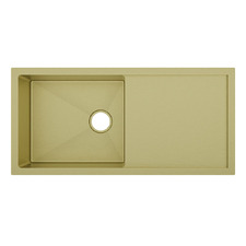 Hanes 960mm Undermount Single Stainless Steel Kitchen Sink with Drainer