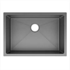 Hanes 650mm Undermount Single Stainless Steel Kitchen Sink