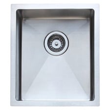 Hanes 390mm Undermount Single Stainless Steel Kitchen Sink