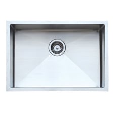 Hanes 650mm Undermount Single Stainless Steel Kitchen Sink