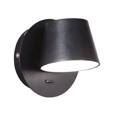 Gim Metal LED Bedside Wall Light with Switch