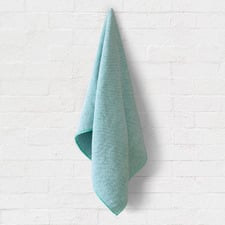 Washed Pebble Cotton-Blend Bathroom Towels