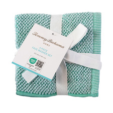 Washed Pebble 550GSM Cotton-Blend Face Washers (Set of 4)