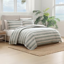 Cabana Stripe Cotton Quilt Cover Set