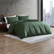 Oxford Stripe Cotton Quilt Cover Set