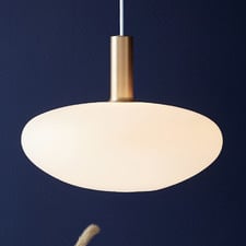 Alton Aluminium Opal Glass Pendant Light
