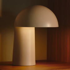 Faye Aluminium Cordless LED Table Lamp with USB Cable