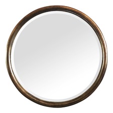 Antique Brass Poundal Mirror