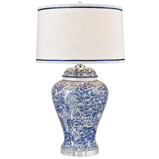 Palmer Ceramic & Linen Table Lamp
