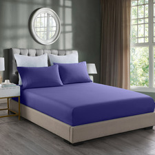 Bamboo & Microfibre Fitted Sheet Set