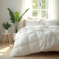 Deluxe Pure Soft Goose Feather & Down Quilt