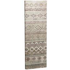 Long Aztec Inspired Canvas Print