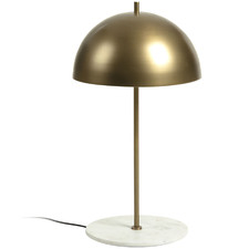 Brass Mariana Metal & Marble Table Lamp