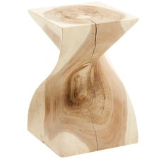 Natural Chona Munger Wood Side Table