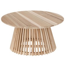 Darla Round Wooden Coffee Table