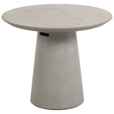 Grey Emily Cement Outdoor Dining Table