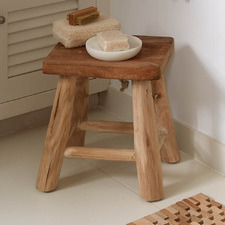 Alyce Teak Wood Stool