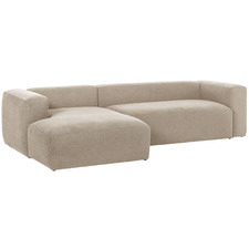 Cordelia 3 Seater Chenille Sofa with Chaise