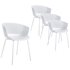 (Set of 4) Griffin Outdoor Dining Chairs