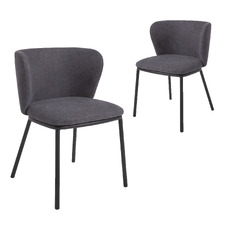 Claire Chenille Dining Chairs (Set of 2)