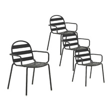 Karlso Outdoor Dining Chairs (Set of 4)