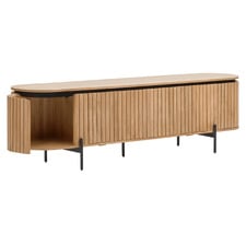 200cm Lagan Mango Wood Entertainment Unit