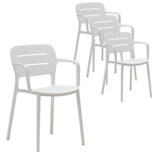 Laura Outdoor Dining Chairs (Set of 4)