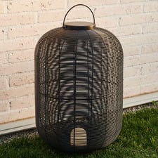 Black Riley Cordless Lamp