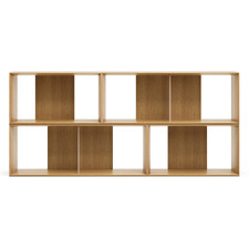 4 Piece Lola Medium & Large Shelving Unit Set