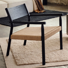 Annalise Oak Wood Armchair