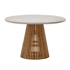 Davide Teak Wood Outdoor Dining Table