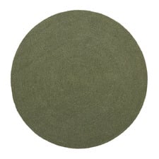 Green Stefano Hand-Woven Round Indoor/Outdoor Rug