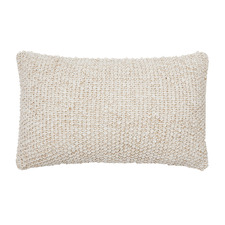Cenzo Cotton & Jute Rectangular Cushion Cover