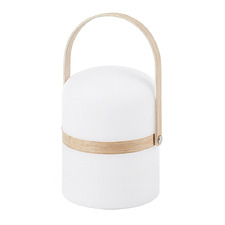Javeria Beech Wood Rechargeable LED Outdoor Lamp