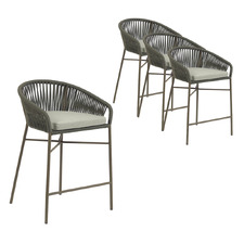 65cm Ricci Outdoor Bar Stools (Set of 4)