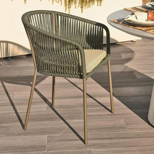 Janet Cushioned Outdoor Dining Chairs (Set of 4)