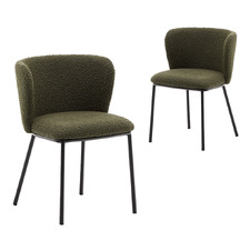 Elodie Boucle Dining Chairs (Set of 2)