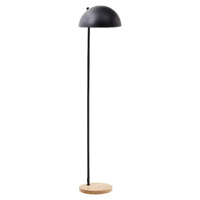 Uzair Timber Base Floor Lamp