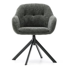 Meriden Chenille Swivel Armchair
