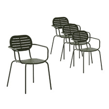 Bowie Outdoor Dining Chairs (Set of 4)