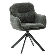 Seymour Chenille Swivel Armchair