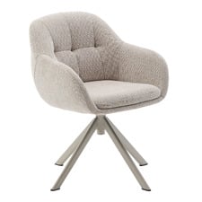 Meriden Chenille Swivel Armchair