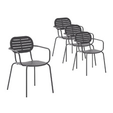 Bowie Outdoor Dining Chairs (Set of 4)