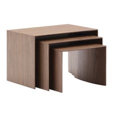 3 Piece Leander Nesting Side Table Set