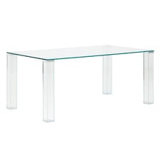 Amelia Glass Dining Table