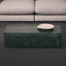 Luka Rectangular Marble Coffee Table