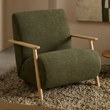 Paquin Pine Wood Armchair